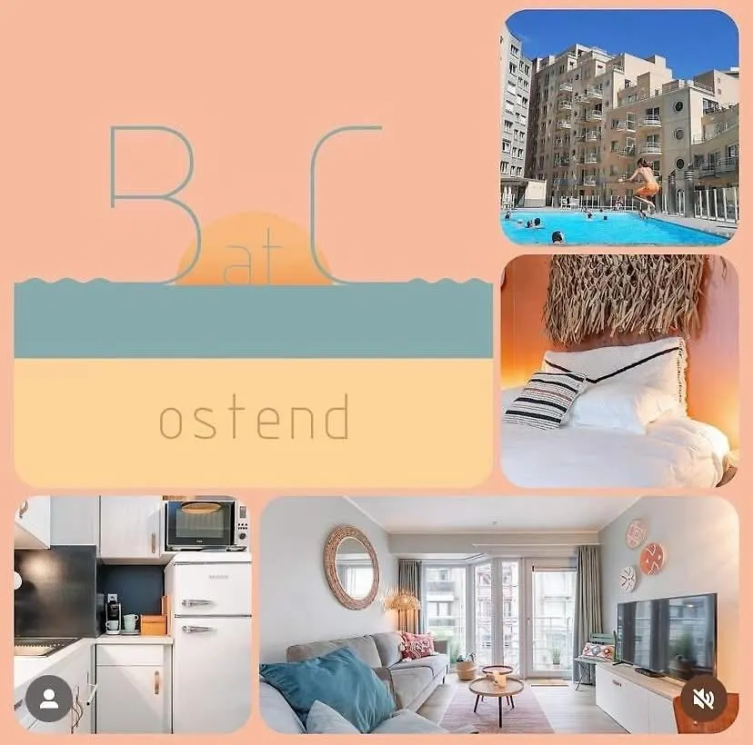 Be At Sea In Ostend All-In Luxury Apartment , Outdoor Pool, Side Seaview
