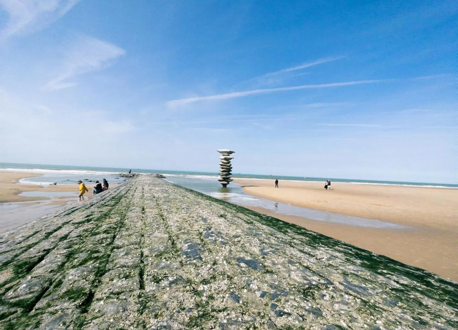 Be At Sea In Ostend All-In Luxury Apartment , Outdoor Pool, Side Seaview